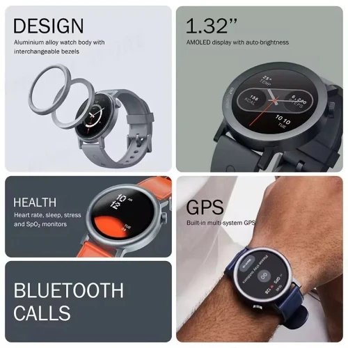 CMF by Nothing Watch Pro 2 | AMOLED 60Hz | Appels Bluetooth IA | GPS & 11j Batterie