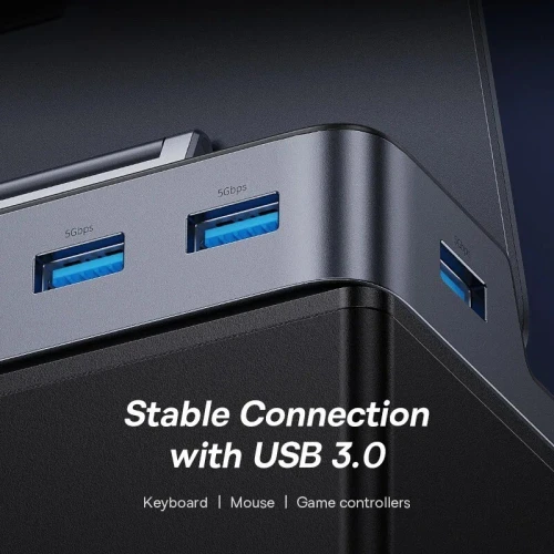 Baseus GamerX Series 6-Port Type-C HUB Steam Deck - Asus ROG Ally