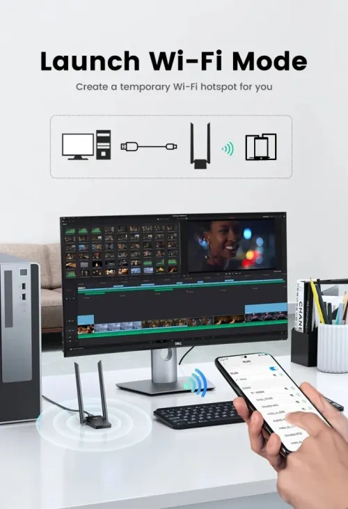 UGREEN Cle WiFi 6 AX1800 - 1800 Mbps