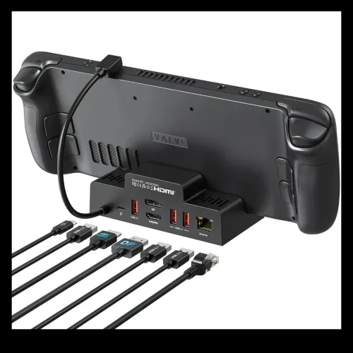 Docking Station MOKiN 6 en 1 pour Steam Deck/ROG Ally