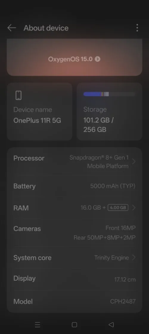 Oneplus 11r