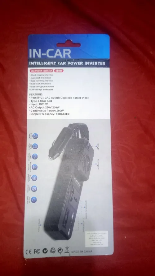 Convertisseur 12 v a 220 v 200w