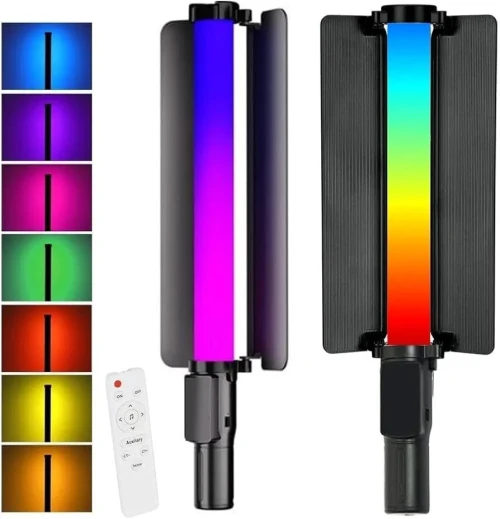 Lumière bâton portatife Led RGB