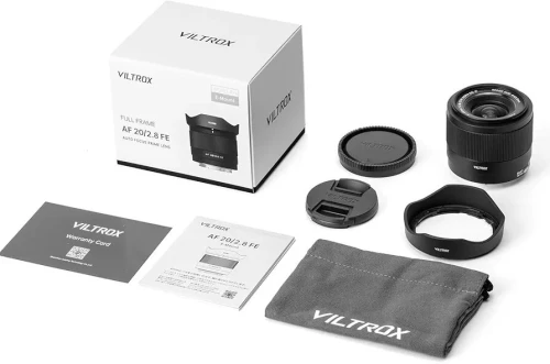 Objectif Viltrox AF 20mm f/2.8 FE