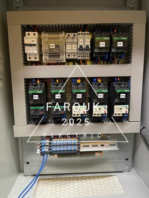 صنع وانشاء الخزائن الكهربائية 