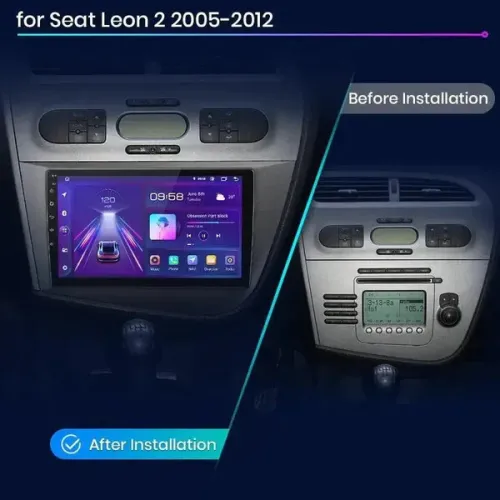 auto radio android SEAT LEON IBIZA