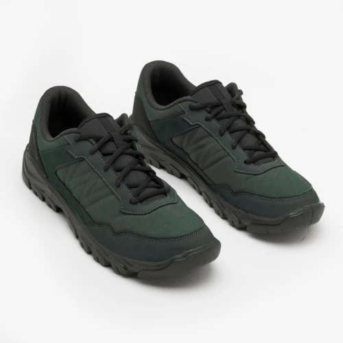 Chaussures de randonnée homme, NH50 noir/ vert
