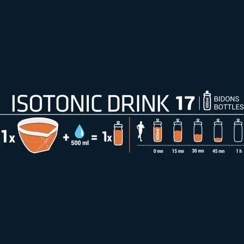 BOISSON ISOTONIQUE POUDRE ISO+ ORANGE+PÊCHE+neutre+FRAISE - CERISE 650g