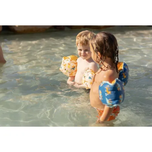 Brassards de piscine enfants Rose imprimé "FLEURS " 11-30 kg