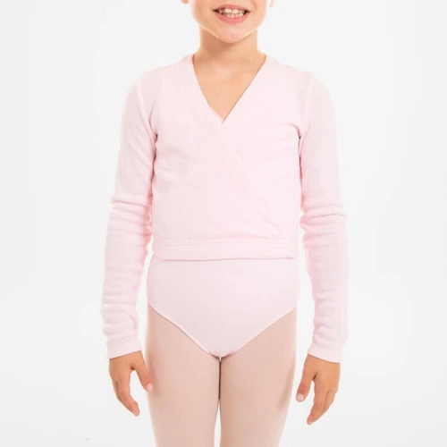 Decathlon Cache coeur danse classique rose fille