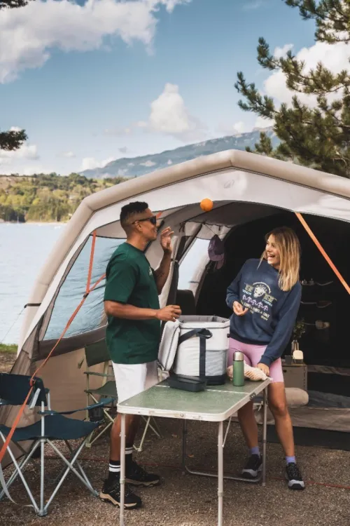 Glacière 500 Fresh 35 litres de camping - conservation au frais 17 heures Decathlon