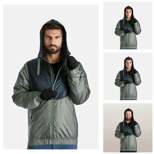 decathlon Veste de randonnée -5 C imperméable homme, NH100 vert kaki