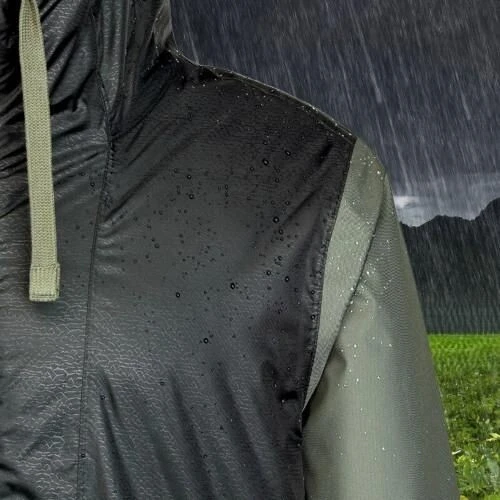 decathlon Veste de randonnée -5 C imperméable homme, NH100 vert kaki