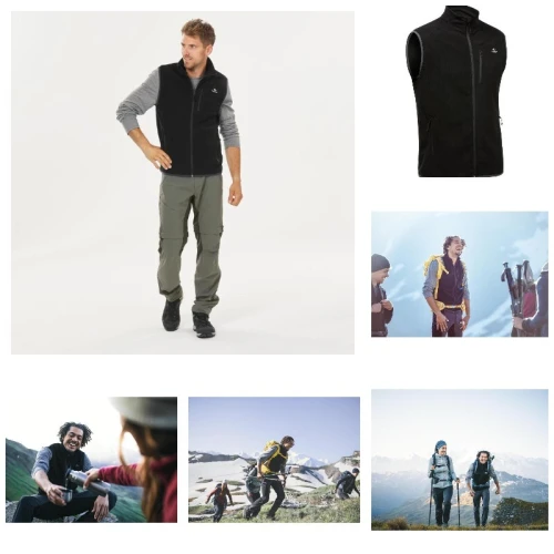 GILET DECATHLON POLAIRE DE RANDONNÉE - MH120 - HOMME
