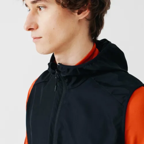 VESTE DECATHLON  COUPE VENT SANS MANCHE DE RUNNING HOMME KALENJI RUN WIND NOIR