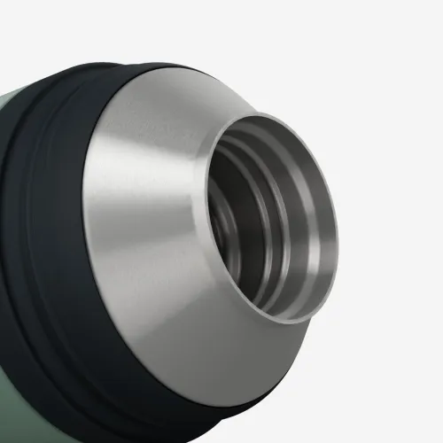 Bouteille inox isotherme avec filtre à thé 1L, de randonnée et camping