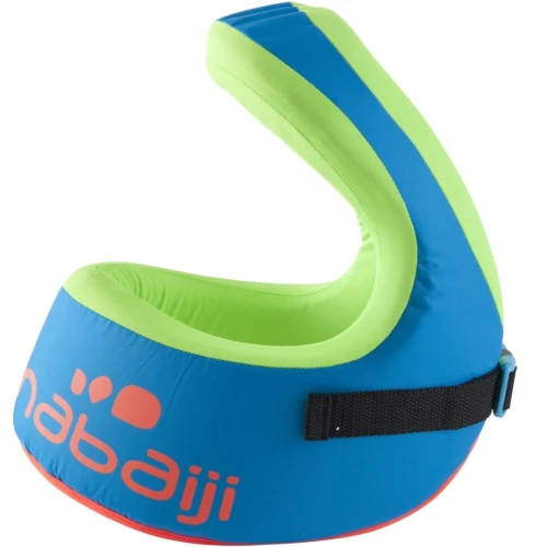 Gilet de natation Decathlon SWIMVEST+ bleu-vert -15-25 kg