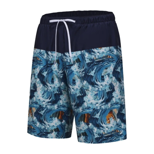 boardshort Surfing men blue wave* noir