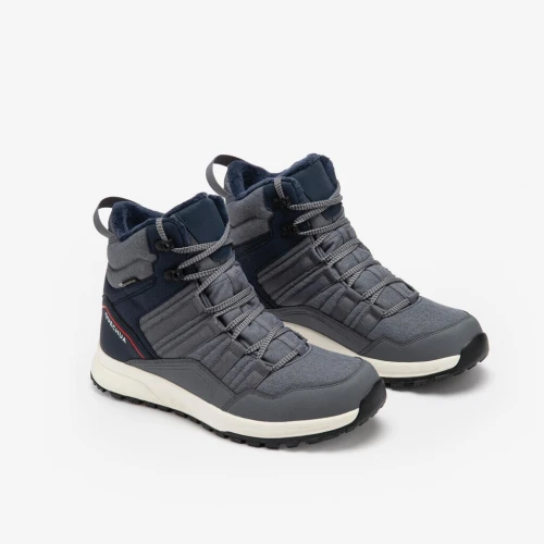 Chaussures de randonnée chaudes et imperméables homme, NH500 Mid noir- decathlon