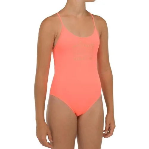 MAILLOT DECATHLON DE BAIN 1 PIÈCE 100 NOIR