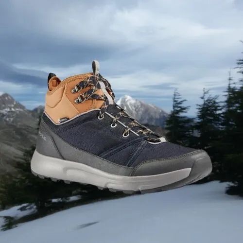 CHAUSSURES  DECATHLON IMPERMÉABLES DE RANDONNÉE NATURE - NH150 MID WP - HOMME