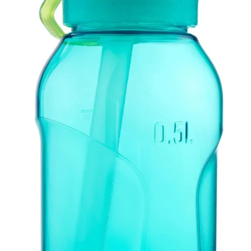 GOURDE DECATHLON RANDONNÉE 900 BOUCHON INSTANTANÉ AVEC PIPETTE 0,5 LITRE ECOZEN 
