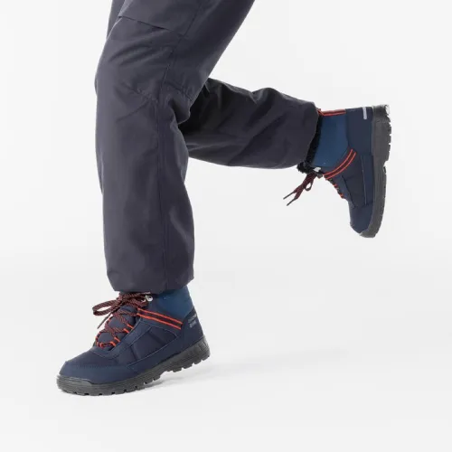 CHAUSSURES DECATHLON CHAUDES IMPERMÉABLES DE RANDONNÉE - SH100 WARM SCRATCH - ENFANT 