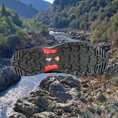 Chaussures imperméables de randonnée montagne - MH100 Gris - Homme decathlon