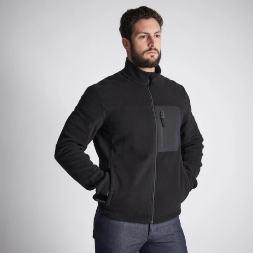 VESTE POLAIRE DECATHLON NOIRE 500 DECATHLON