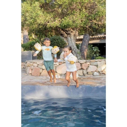 T-shirt anti UV bébé manches longues Imprimé Rainbow