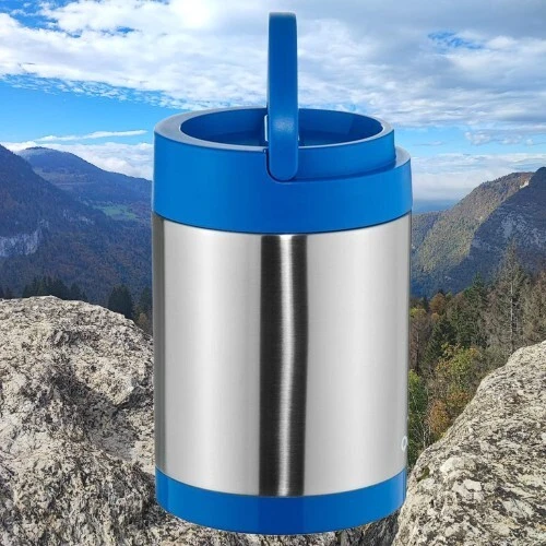 Boîte alimentaire isotherme randonnée inox (avec 2 boîtes alimentaires) 2 L