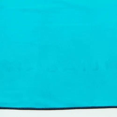 Serviette de bain microfibre double face vert/bleu taille M 60 x 80 cm