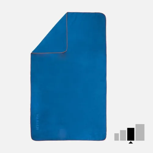 Serviette de bain microfibre vert sapin taille XL 110 x 175 cm