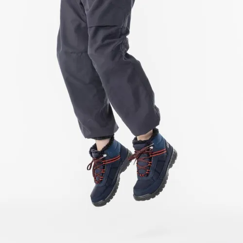 CHAUSSURES DECATHLON CHAUDES IMPERMÉABLES DE RANDONNÉE - SH100 WARM SCRATCH - ENFANT 