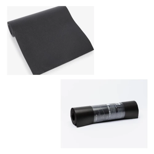 Tapis de fitness confort 6,5 mm, noir Decathlon