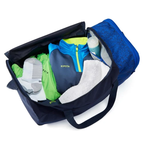 SAC SPORT 35L Decathlon - ESSENTIAL BLEU  / NOIR- GRIS CARBONE / ROUGE CORAIL