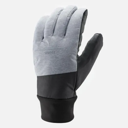 Gants de ski 100 noir adulte femme / homme