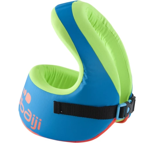 Gilet de natation Decathlon SWIMVEST+ bleu-vert -15-25 kg