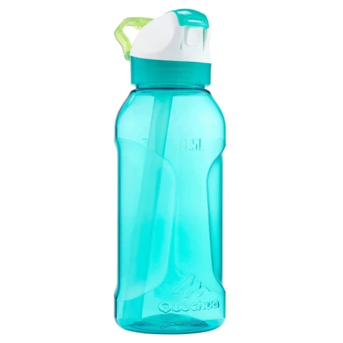 GOURDE DECATHLON RANDONNÉE 900 BOUCHON INSTANTANÉ AVEC PIPETTE 0,5 LITRE ECOZEN 