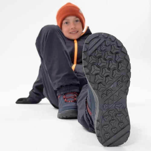 CHAUSSURES DECATHLON CHAUDES IMPERMÉABLES DE RANDONNÉE - SH100 WARM SCRATCH - ENFANT 