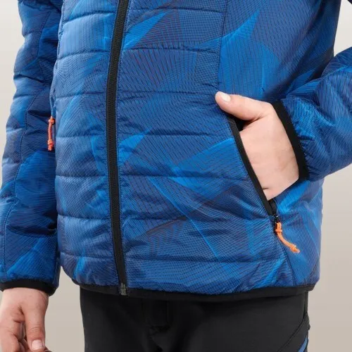 VESTE DOUDOUNE DE RANDONNEE - MH 500 BLEU - ENFANT