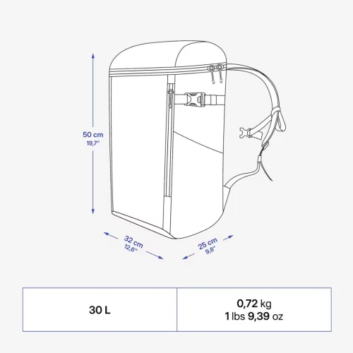 Sac à dos isotherme 30L - NH Ice compact 100 Decathlon