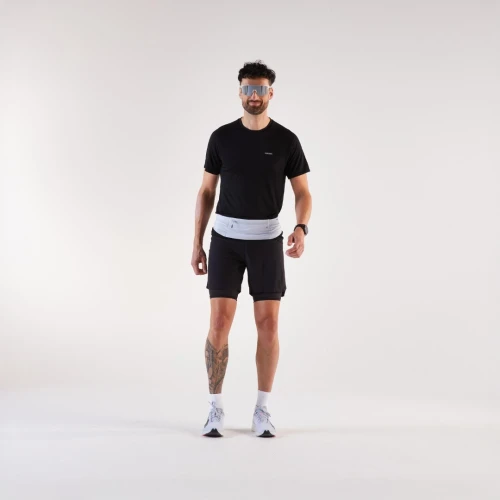 Ceinture de running smartphone Homme Femme - KIPRUN Confort 2 noir 5 poches Decathlon