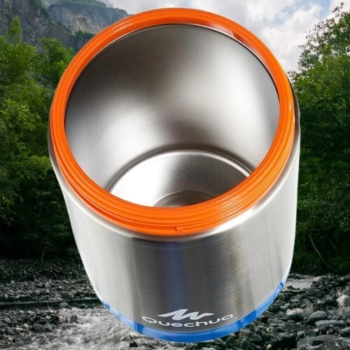 Boîte alimentaire isotherme randonnée inox (avec 2 boîtes alimentaires) 2 L