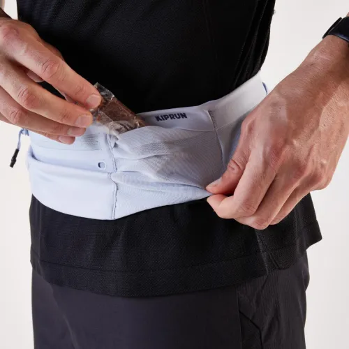 Ceinture de running smartphone Homme Femme - KIPRUN Confort 2 noir 5 poches Decathlon