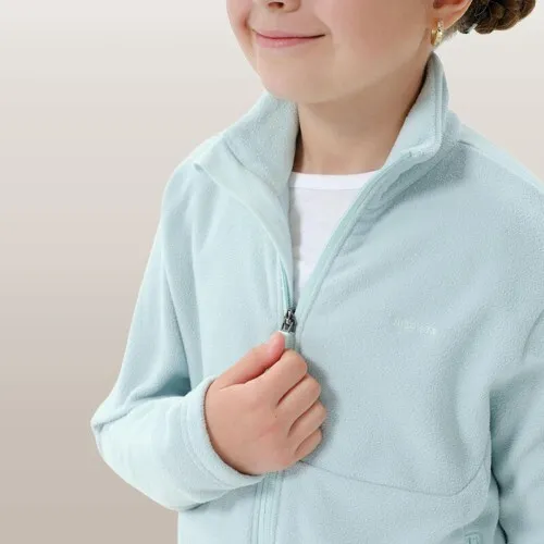 Veste polaire de randonnée - MH150 noire - enfant Noir/