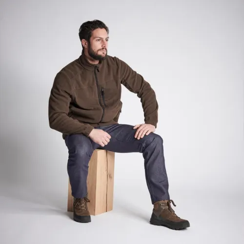 VESTE POLAIRE DECATHLON NOIRE 500 DECATHLON