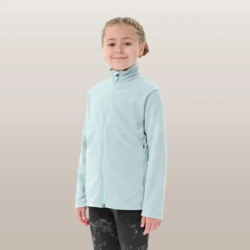 Veste polaire de randonnée - MH150 noire - enfant Noir/