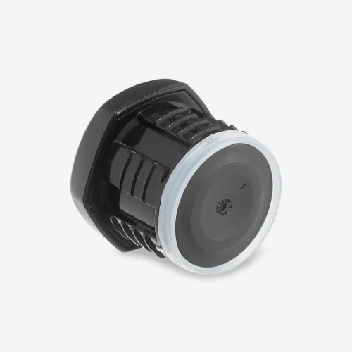 Bouteille isotherme inox 1L avec gobelet pour la randonnée - bleu