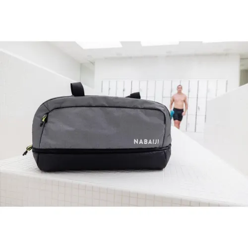 Decathlon Sac de piscine Duffle bag 40L 5 compartiments, gris